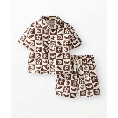 Baby Button Up Shirt & Shorts Set