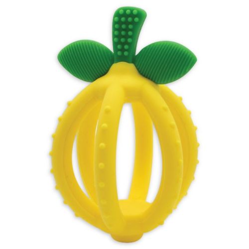 Itzy Ritzy® Silicone Lemon Teething Ball in Yellow
