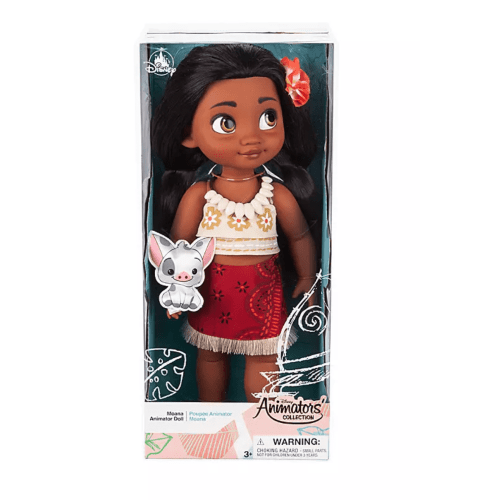 Disney 2019 Animators' Collection Moana with Pua Doll New with Box