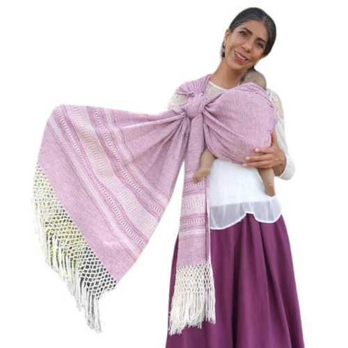 Mexican rebozo Inspira Lila