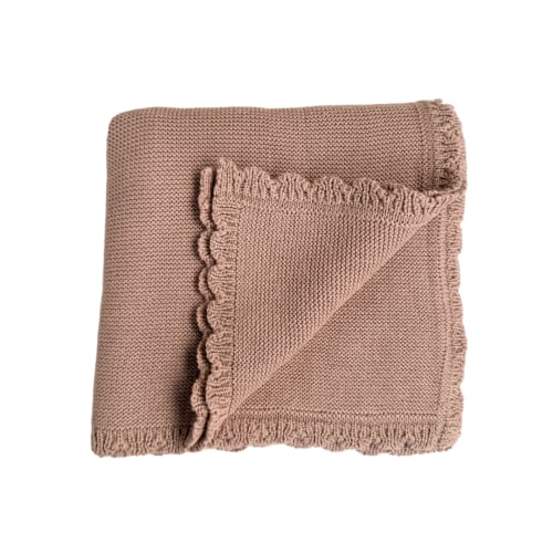 Heirloom Knit Blanket | Teddy – Little and Fern