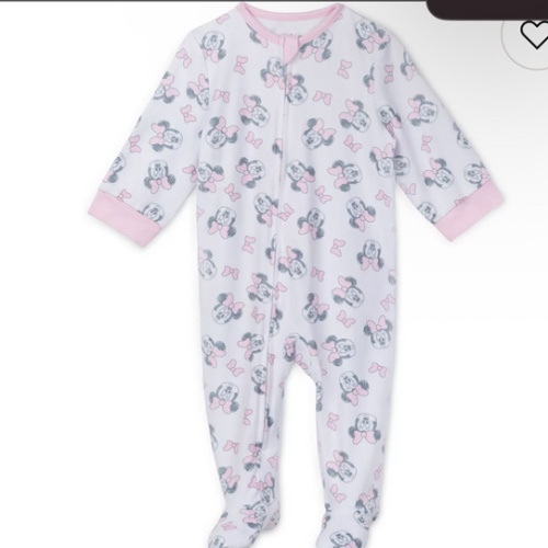 Disney’s Minnie Mouse Ultra Soft Baby Girl Sleep & Play