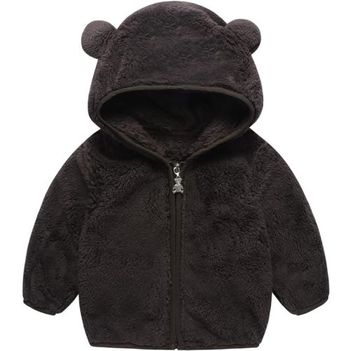 newborn boys girls 0-6 months winter jackets for baby coat warm flecee clothes