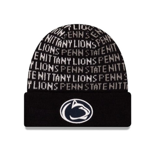 New Era Penn State Nittany Lions Chant Baby Knit Hat - Navy Blue