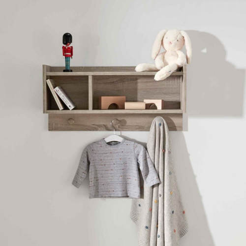 Mamas and Papas Franklin Grey Wash Nursery Shelf