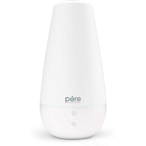 Pure Enrichment PureSpa XL - 2L Ultrasonic Cool Mist Humidifier + Essential Oil Diffuser, Powerful Mist Coverage Up to 350 sq ft for 50 Hrs, Soft Color-Changing Lights and Quiet Operation