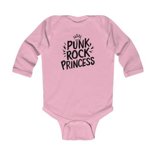 Punk Rock Princess - Long Sleeve Onesie – ElderEmo.com