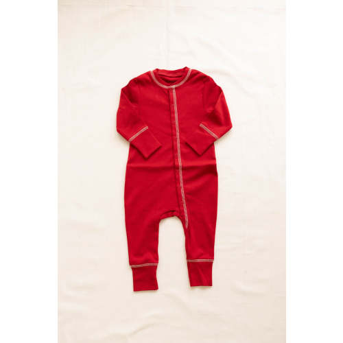 FV long john | crimson and milk | 0-3 months