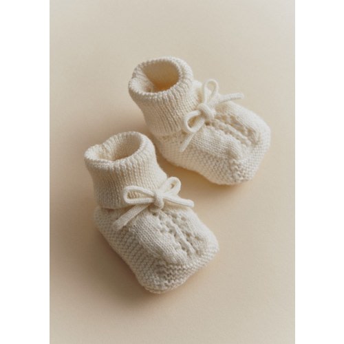 Mochi Booties - Ecru