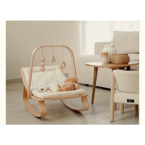 LEVO Baby Rocker in natural wood – Charlie Crane Paris