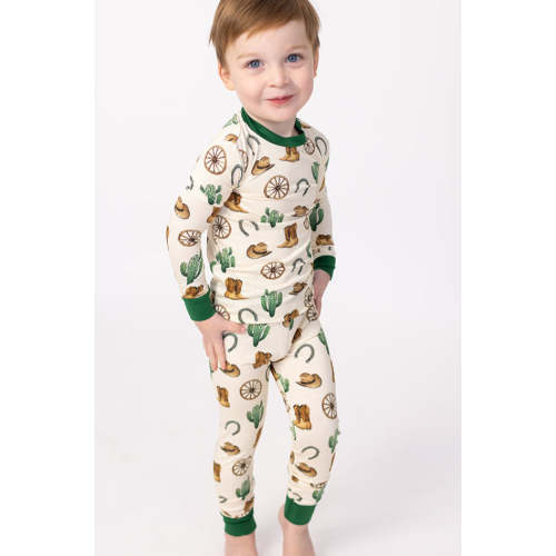 Western 2 Piece Bamboo Pajama Set
