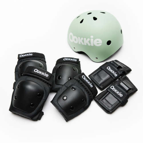 Safety Pads and Helmet Set – Ookkie Skateboards