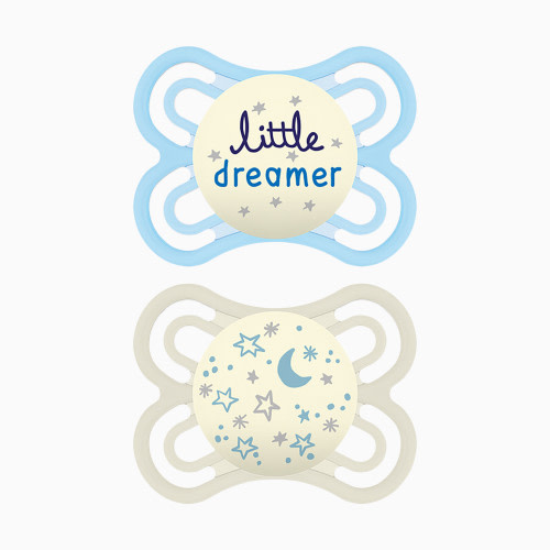 MAM Perfect Night Glow-In-The-Dark Pacifier - Blue