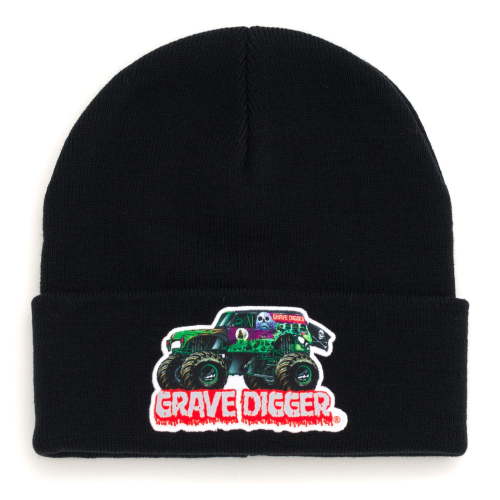 Monster Jam Grave Digger Newborn Baby Boys Beanie One Size
