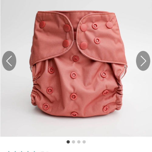 Luxe Pocket Cloth Diaper with Dual Inner Gussets and Athletic Wicking Jersey