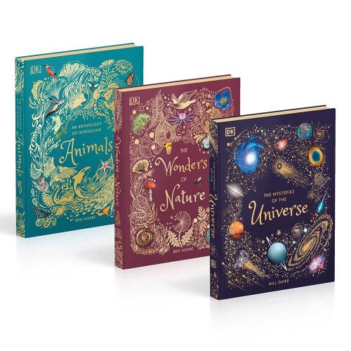 DK Anthology Series Box Set: Collection of 3 Kids Encyclopedias for Ages 6-8 (An Anthology of Intriguing Animals, The Mysteries of the Universe, The Wonders of Nature)