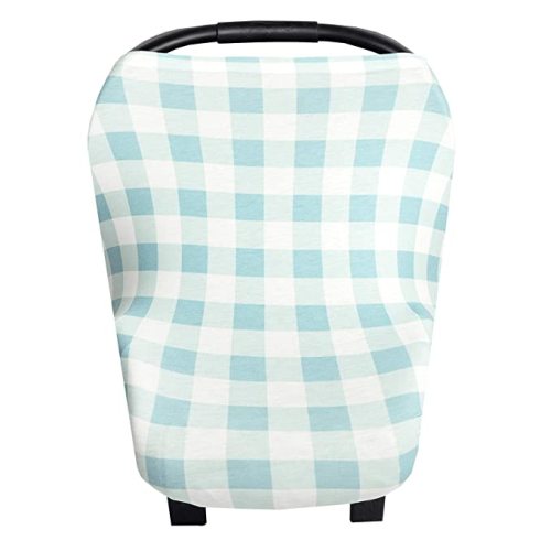 Lincoln Multi-Use Cover: Car Seat, Nursing & Stroller Cover - Stretchy Fabric, All-Season Use, Stylish Designs, Easy Access for Moms