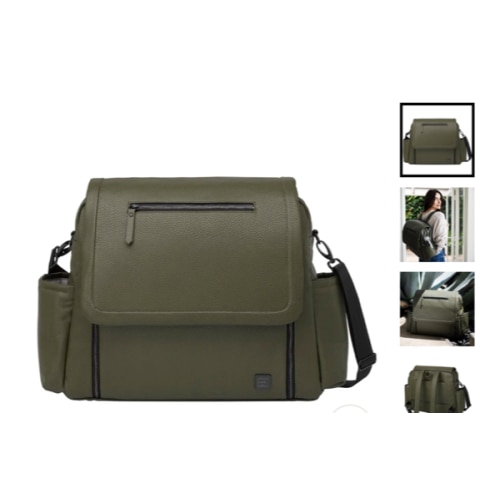 Boxy Backpack Deluxe in Olive