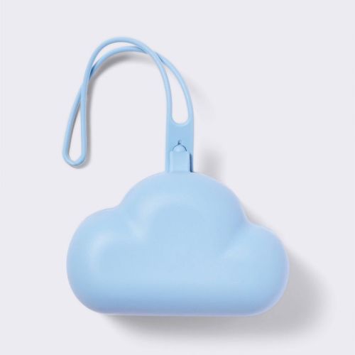 Silicone Paci Pod - Cloud - Blue - Cloud Island™: BPA-Free, Lightweight Design, Pacifier Case