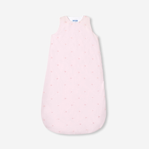 6-24 months adjustable embroidered poplin sleeping bag