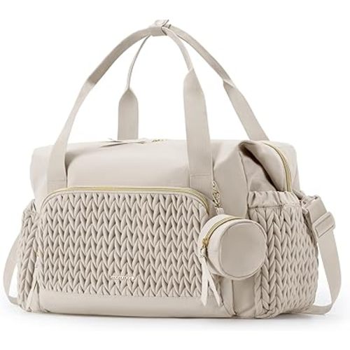 Diaper Bag Tote, Large Capacity Travel Diaper bags, Hospital Bag for Labor Delivery, Baby Bag with Pacifier Case | Hospital Bag, for Labor Delivery, Baby Bag, with Pacifier Case