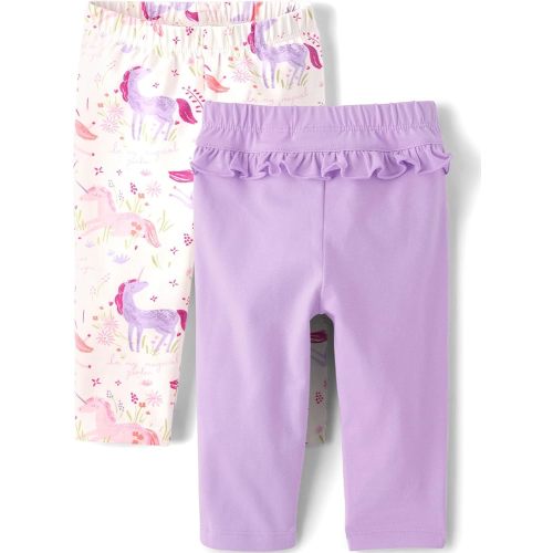 The Children's Place Baby Girls' and Newborn Pull on Pants