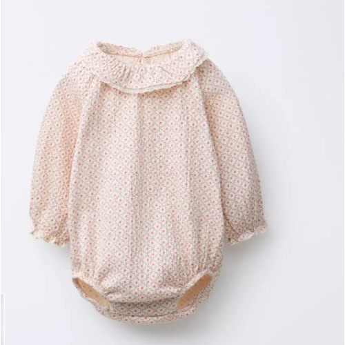 LACE FLORAL PRINT BODYSUIT - Light ecru | ZARA United States