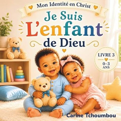 Je suis l’enfant de Dieu: Un livre de foi et d’identité pour bébés et tout-petits (0–3 ans) Mon identité en Christ – Livre 3
