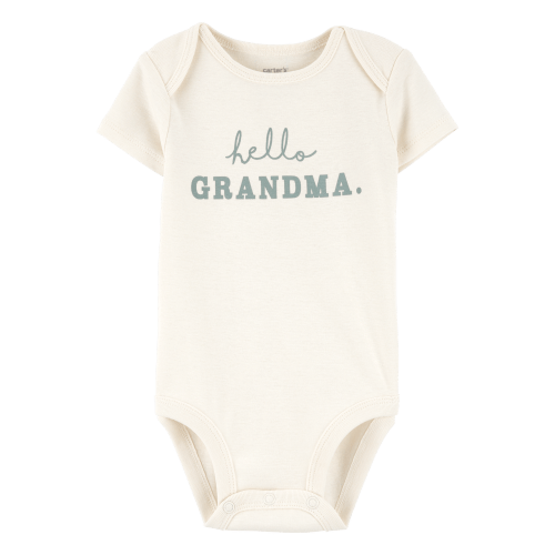 Baby Hello Grandma Announcement Bodysuit - Carter's | Carter's