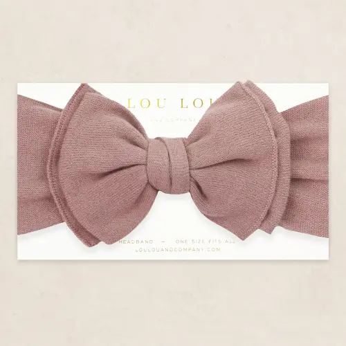 Knit Headband - Mauve