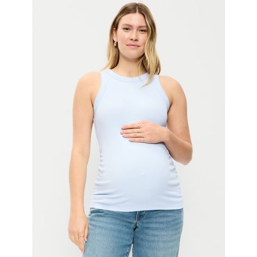 Maternity High-Neck Tank Top