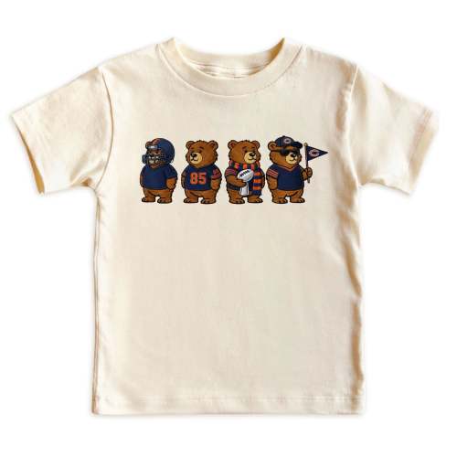 Chicago Football Bear T-Shirt – Twinkle Twinkle Little One