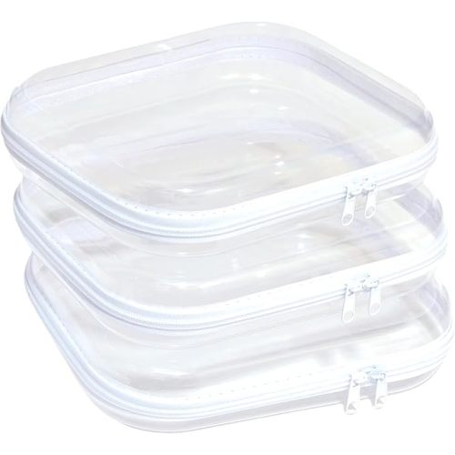 Hard Plastic Zipper Case