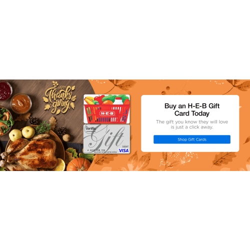 Buy Gift Cards | H-E-B