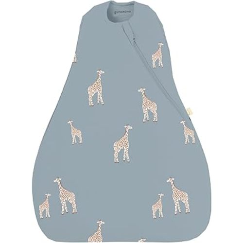 GUNAMUNA Transitional Swaddle Sleep Bag – Soothes Infants 3-6 Months, Easy Diaper Changes with WONDERZiP