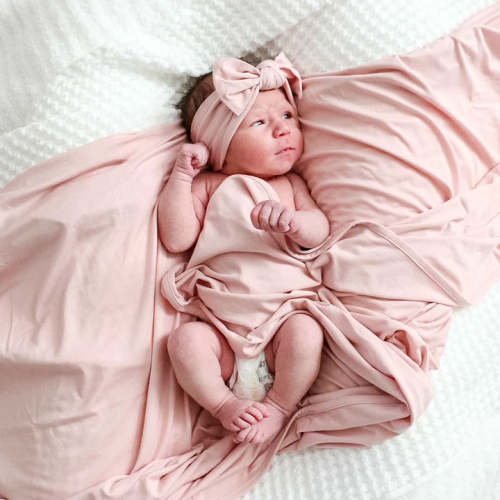 CL Oversized Swaddle | Petal Pink