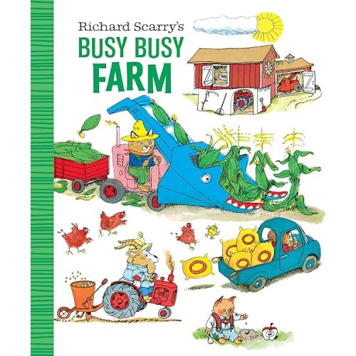 Richard Scarry's Busy Busy Farm (Richard Scarry's BUSY BUSY Board Books) Board book – September 3, 2019