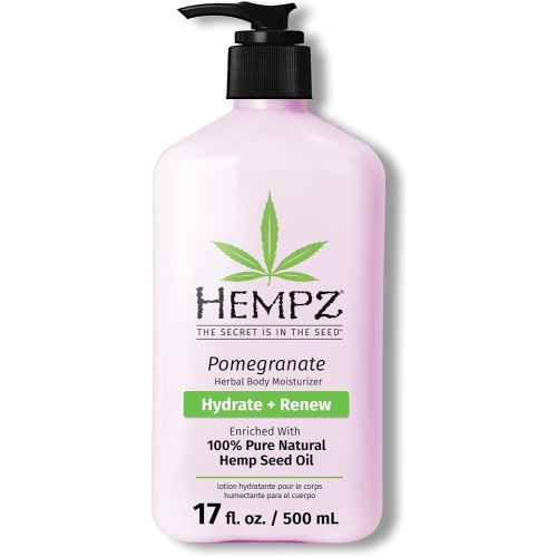 HEMPZ Body Lotion - Pomegranate - Bright Citrus - Daily Moisturizing Cream - 17oz