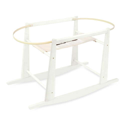 Jolly Jumper Rocking Moses Basket Stand - White - Walmart.ca