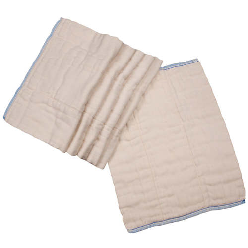 OsoCozy Prefolds Unbleached (6pk)