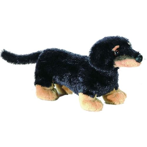 Aurora® Adorable Mini Flopsie™ Vienna™ Stuffed Animal - Playful Ease - Timeless Companions - Black 8 Inches