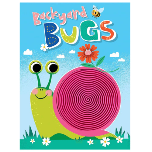 Backyard Bugs - Touch and Feel Board Book - Sensory Board Book (Touch & Feel Sensory Board Books for Baby & Toddler Time)