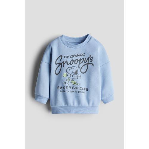 SWEATSHIRT WITH PRINTED MOTIF