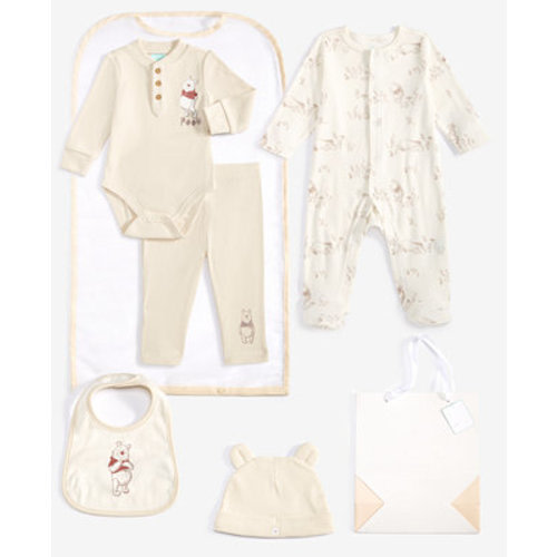 Baby Boys 7-Pc. Winnie the Pooh Sleep-N-Play Gift Set