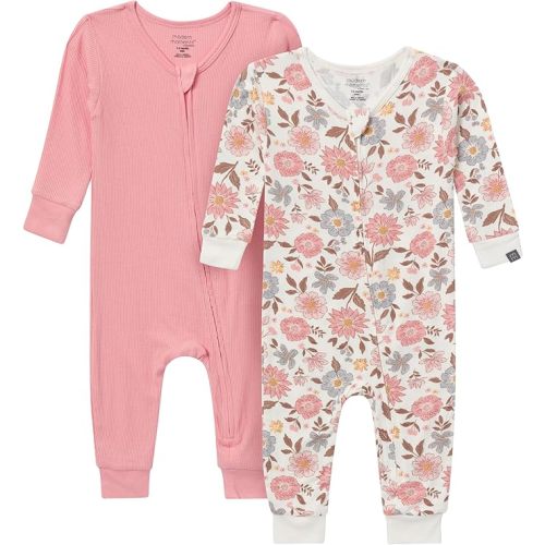 Modern Moments by Gerber Baby Viscose 2-pack Footless Tight Fitting Pajamas