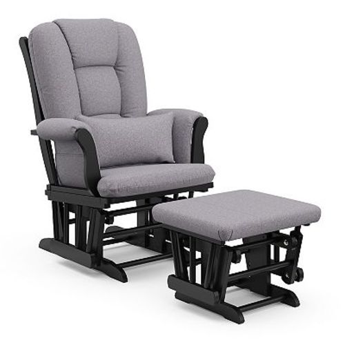 Storkcraft Tuscany Custom Glider Chair and Ottoman Set