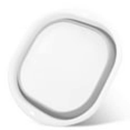 TSV Large Collapsible Dish Basin, Silicone Dish Washing Tub for Vegetable, Gray