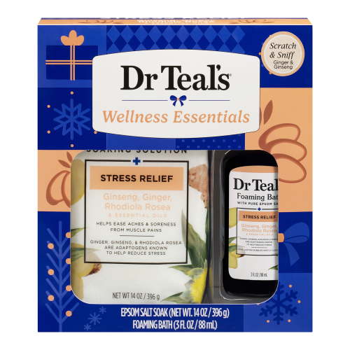 Dr Teal's Stress Relief Bath Gift Set, 2 Piece