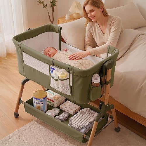 Bedside Bassinet Crib Sleeper