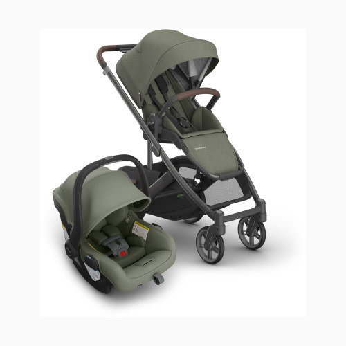 Cruz V3 Stroller & Mesa V3 Infant Car Seat Travel System - Evelyn